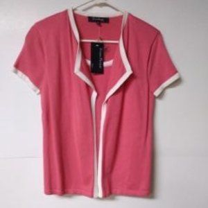 NWT Evan Picone layered-look top - Size PM